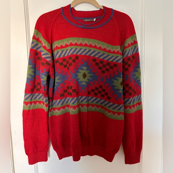 Alpaca Wool Vintage Sweater - Picture 3 of 3
